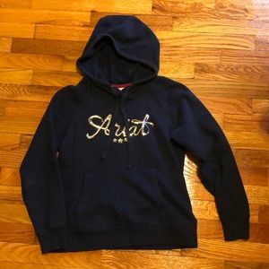 Ariat hoodie sweatshirt sequin logo xsmall